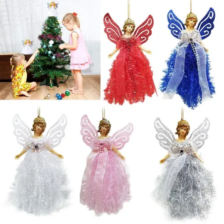 Angel pendant - Christmas tree decoration - 22 cm