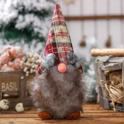 Handgjord Santa Claus - juldekoration