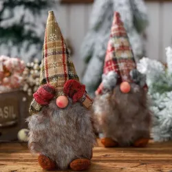 Handgjord Santa Claus - juldekoration