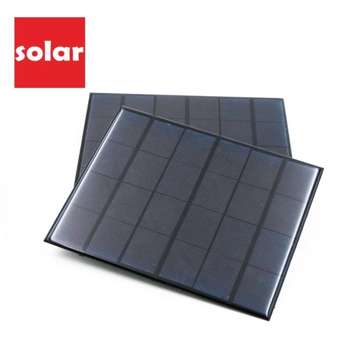 Solbatteri 5.5V - kraftbank