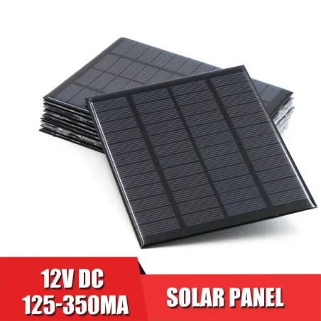 Solarpanel 12V - Minibatterie