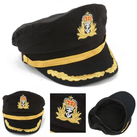 Sailor - marine - chapeau de capitaine pour la fête - cosplay
