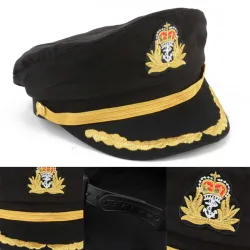 Sailor - flotta - kaptenhatt för fest - cosplay