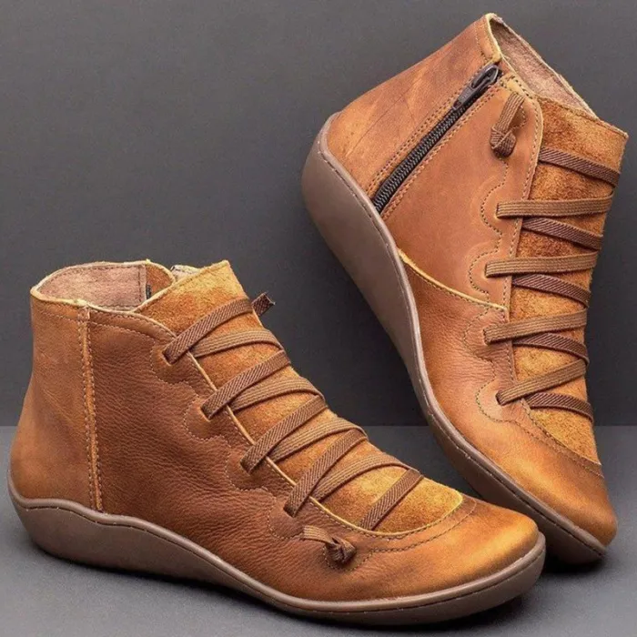 Botas de camurça de suporte de arco - impermeável