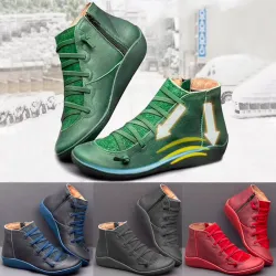 Arch support suede boots - vedenpitävä