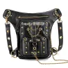 Multifunktion midja & ben & axel steampunk väska - vattentät - unisex