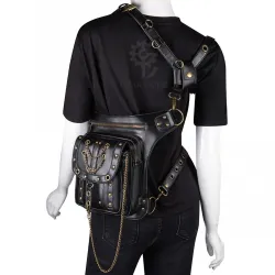 BolsosMultifunción de la cintura de la pierna & hombro bolsa de vapor - impermeable - unisex