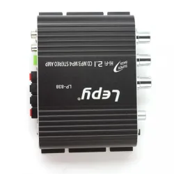 Bilförstärkare - Hi-Fi 2.1 stereo - superbas - subwoofer alternativ - AUX i