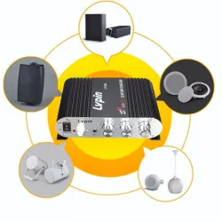 Auton vahvistus - Hi-Fi 2.1 stereo - superbasso - subwoofer -vaihtoehto - AUX