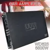 DC 12V 6800W 4-channel car amplifier