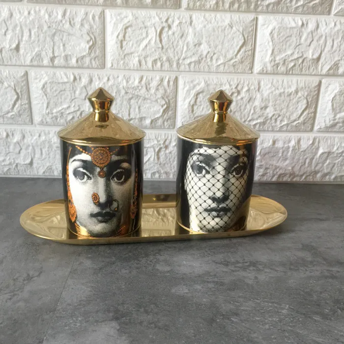Handmade candle holder - storage box