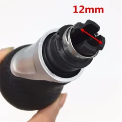 12mm 5/6 prędkości - gałka zmiany biegów dla Audi A4 B6 B7 B8 A6 S4 8K A5 8T Q5 8R S Line Ibiza 6J Seat Leon Mk1 Passat GolfG...