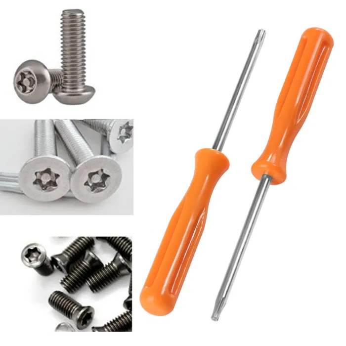 Multifunctional Torx T8 + T10 precision screwdriver for Xbox 360/ PS3/ PS4 - tamper proof hole