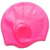 Tappo nuoto in silicone - protezione capelli lunghi e orecchie