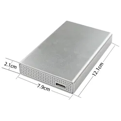 2.5''' hårddisk Caddy - 15mm SSD HDD extern SATA hårddisk inneslutning - USB 3.0