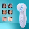 Piel7 colores LED - foton ultrasónico lifting de la cara - limpiador - arrugas removedor - masajeador de belleza