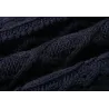 PlusSuéter de punto largo con cuello de tortuga - vestido de invierno