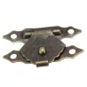 Antik hasp latch - dekorativ möbelskydd - 12 bitar