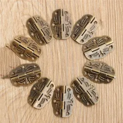 Antique door butt hinges 10 pieces