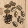 Antik dörr rumpa gångjärn 10 bitar