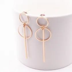 AretesPendientes estilo elegante largo