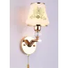 LED wall lamp - single & double head - gold crystalWall lights