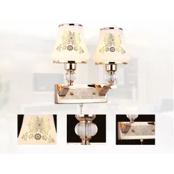 LED-seinävalaisin – single & double head – Gold