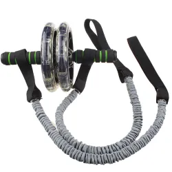 EquipoSoga de resistencia Rueda de rodillo Ab - entrenador abdominal
