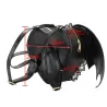 Punk & gothic tyyli - backpack with bat wings