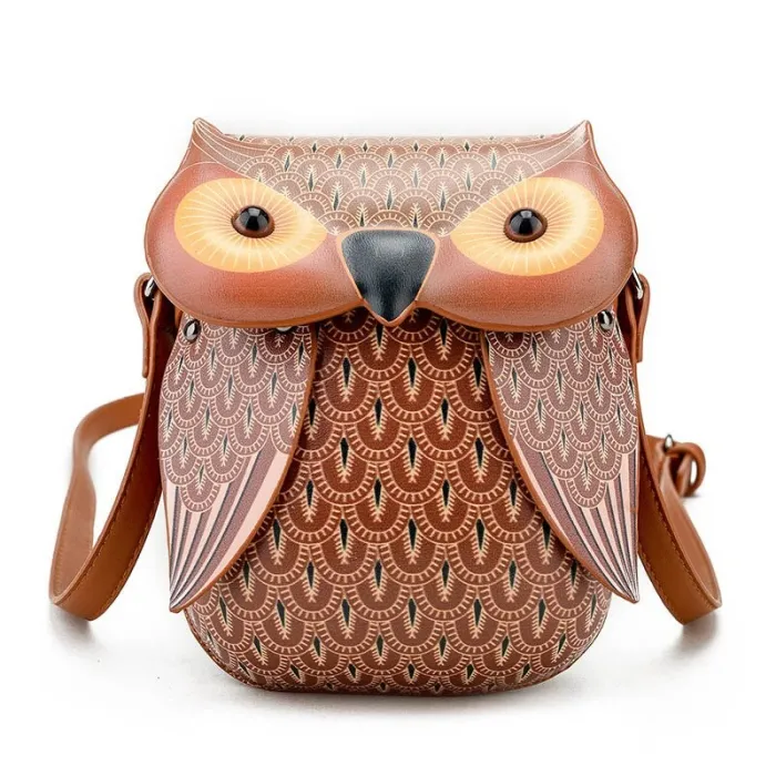 Bolsos de manoModa de diseño de búho - hombro & cuerpo mini bolsa