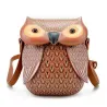 Bolsos de manoModa de diseño de búho - hombro & cuerpo mini bolsa