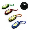 Mini COB LED 3-moodinen flashlight karabinerilla