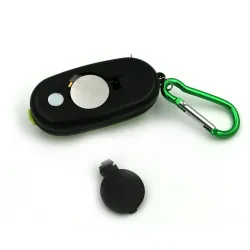 llaveroMini LED COB Linterna de 3 modelos con karabiner