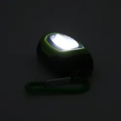 llaveroMini LED COB Linterna de 3 modelos con karabiner