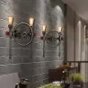 ApliquesRueda de hierro - lámpara de pared retro