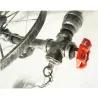 Iron wheel - retro wall lamp