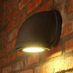 ApliquesPipa de hierro - lámpara de pared
