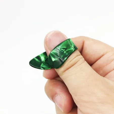 Thumb finger guitar pick - celluloid mediator - 1.2mm