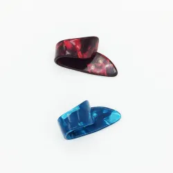 Thumb finger guitar pick - celluloid mediator - 1.2mm