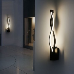 Lâmpada de luz montada na parede moderna - alumínio