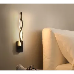 Lampada da parete moderna - alluminio