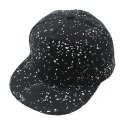 Dot printed baseball cap - unisex