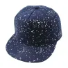 Gestippelde baseballpet snapback - unisexHoeden & Petten