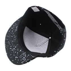 Gestippelde baseballpet snapback - unisexHoeden & Petten