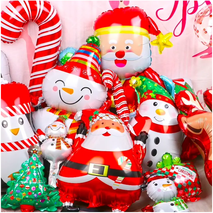 Merry Christmas - aluminum balloons
