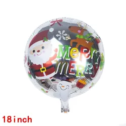 Merry Christmas - aluminum balloons