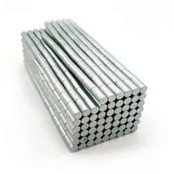 N35 neodymium cylinder magnet - 5 * 8mm 20 bitar