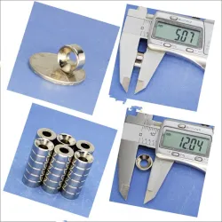 N35 neodymium magnet - super stark rundring 12 * 5mm 5 bitar
