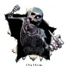 Angry skeleton - vinyl bil klistermärke 15 * 15 cm