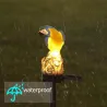 Solar powered LED papegoja - trädgårdsljus